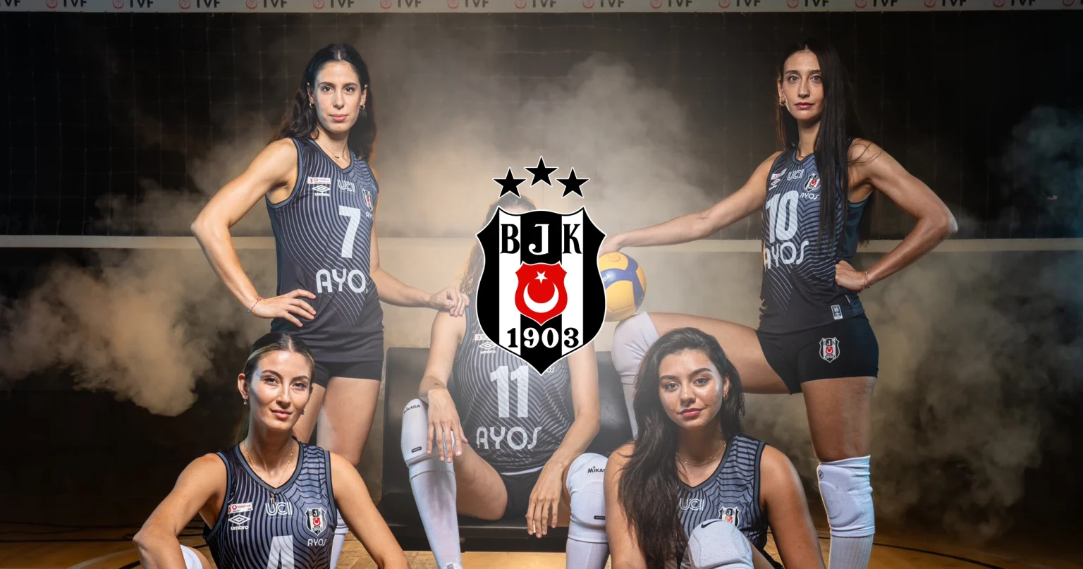 Beşiktaş – For the Beşiktaş Women’s Volleyball Team we made their sporting